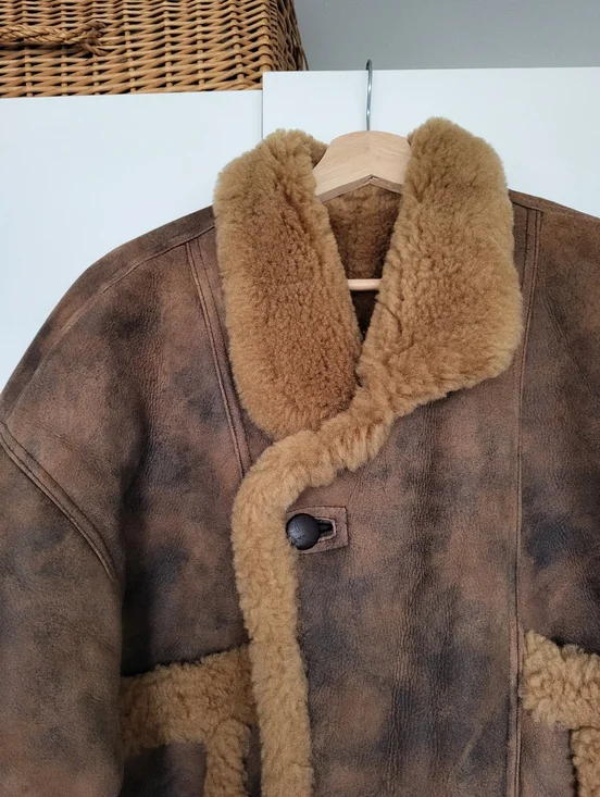 Sandro Shearling Jacket - Picture 3 of 4